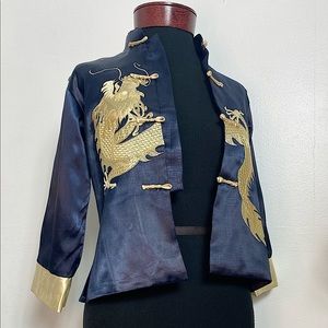 Royal Dragon Blazer Top